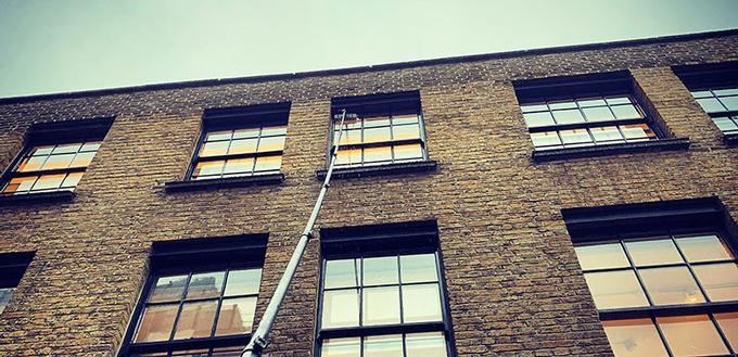 water fed window cleaning services in London